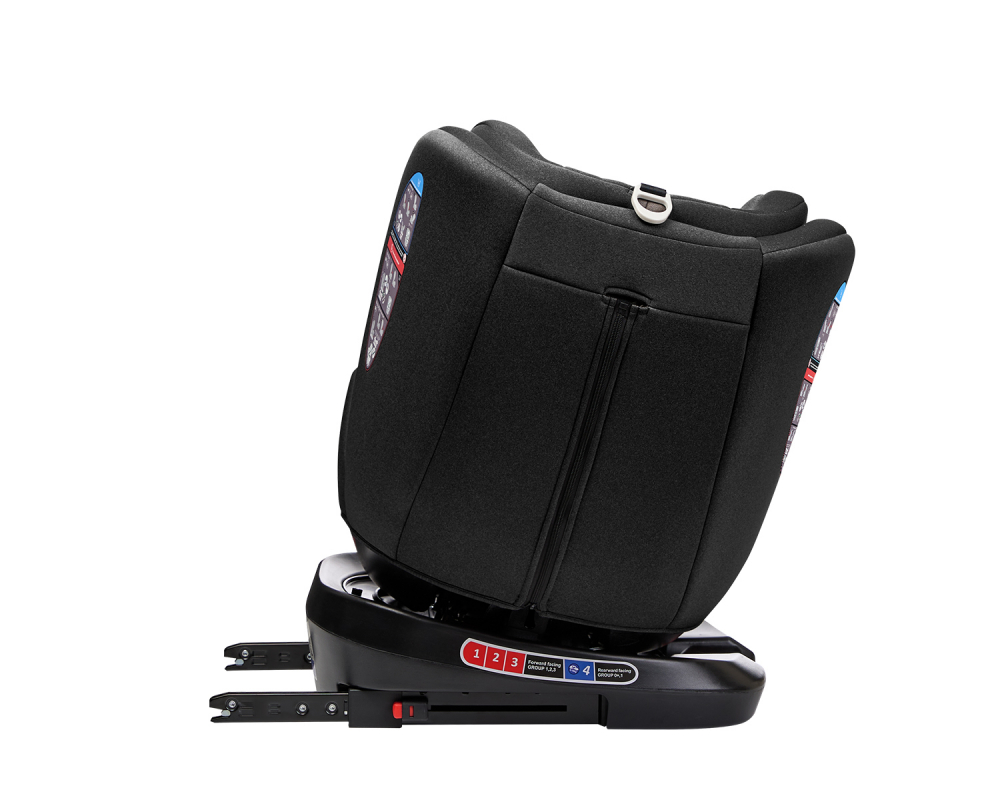 Kikkaboo i-Trip Black - Scaun Auto Isofix 360° Rotativ - imagine 7