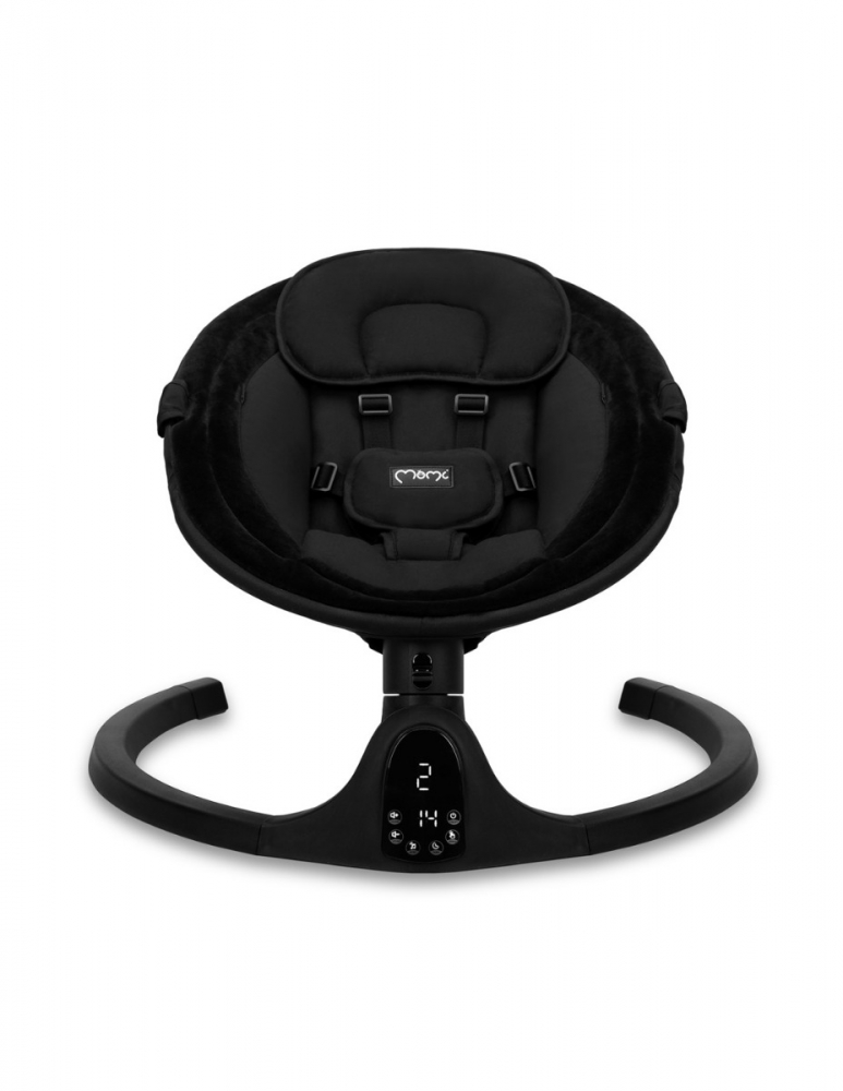Balansoar Electric Momi Kenani Black, 0-9 kg - imagine 2