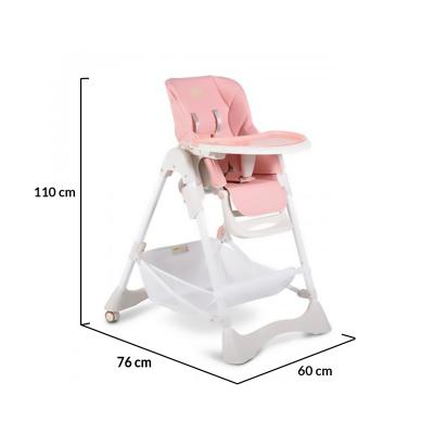 Scaun de masa Moni Chocolate Pink, Confortabil si Stabil - imagine 15