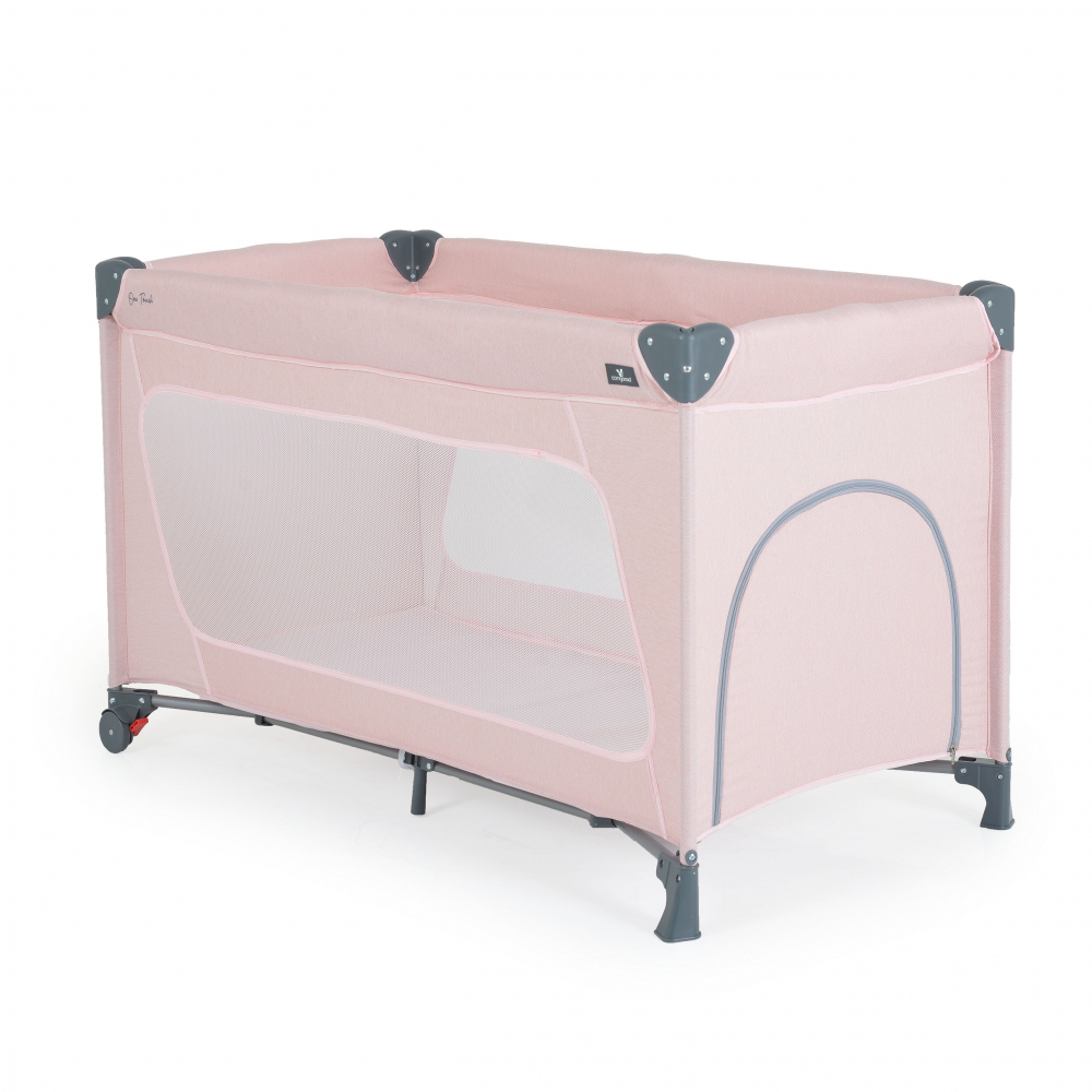 Cangaroo Patut Pliabil One Touch Roz Compact - imagine 7