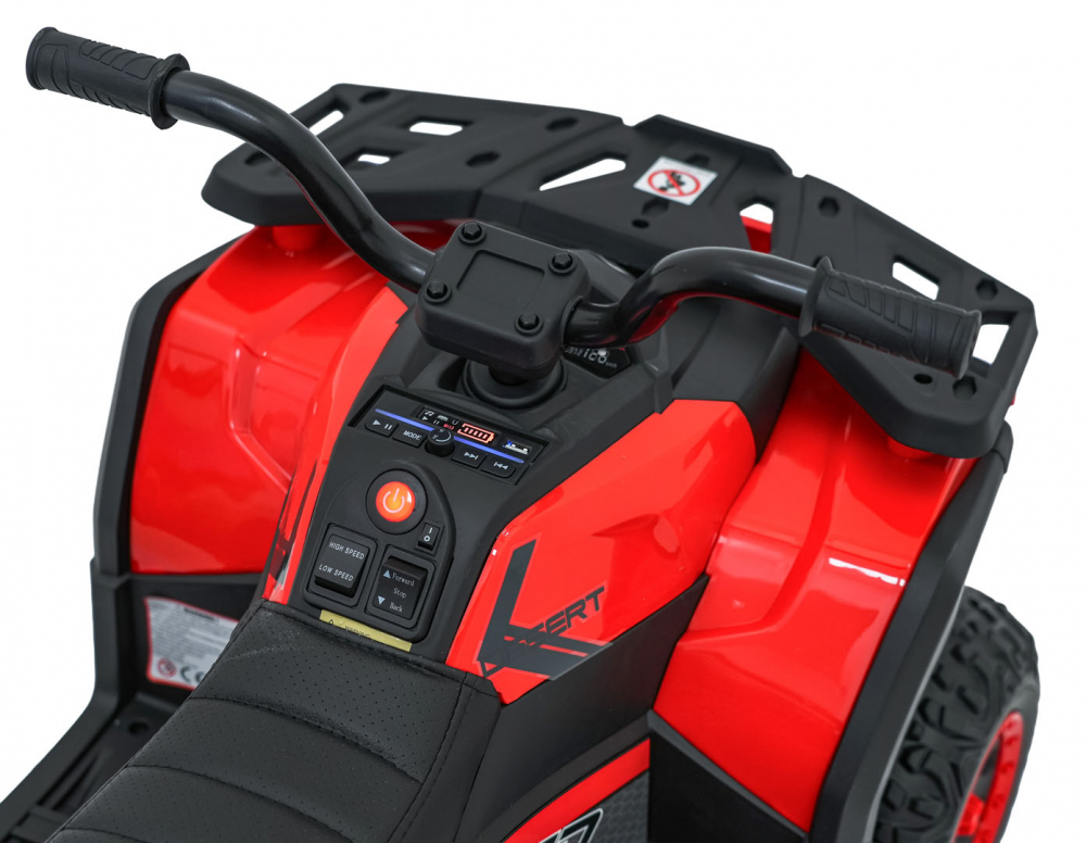 ATV Electric Ramiz Robust Red pentru Copii - imagine 11