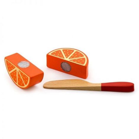 Fructe Feliabile Lemn | Jucarie Educativa Viga - imagine 3