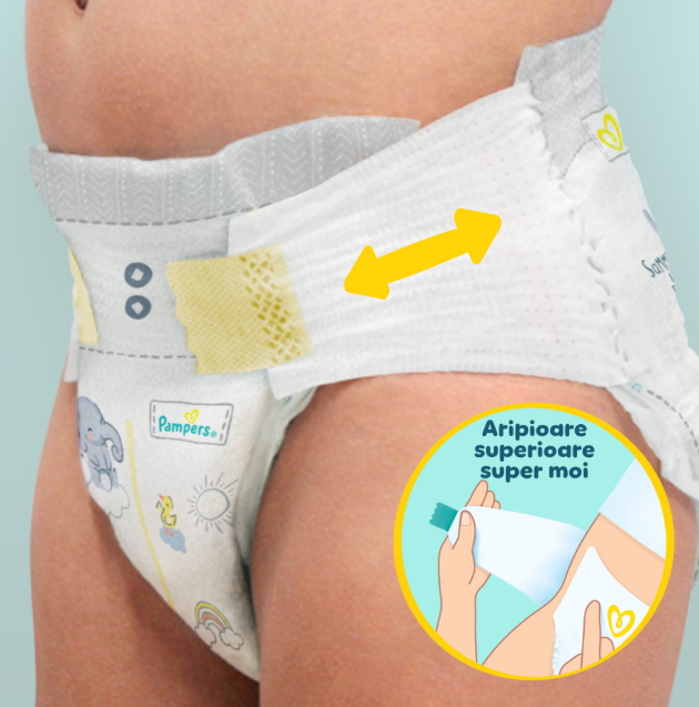 Scutece Pampers Premium Care 3, 6-10kg, 200buc - imagine 8
