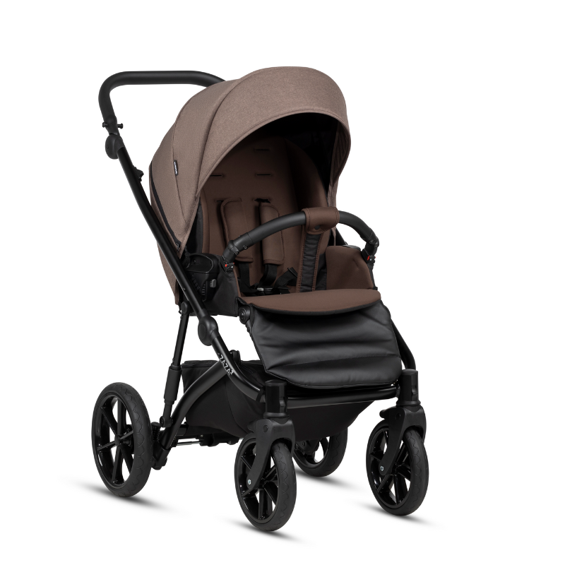 Carucior Buba Zaza2 2-in-1 Coffee Brown Premium - imagine 4