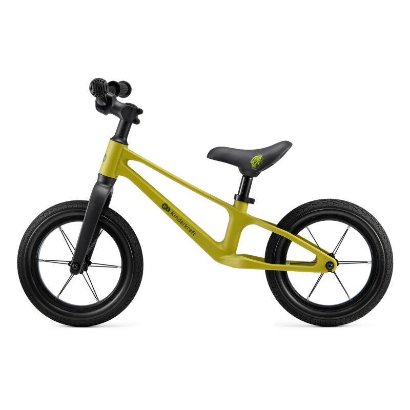 Bicicletă Echilibru Kinderkraft Eter Lime - imagine 3