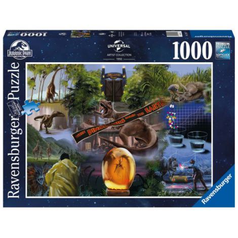 Puzzle Jurassic Park 1000P - Calitate Ravensburger