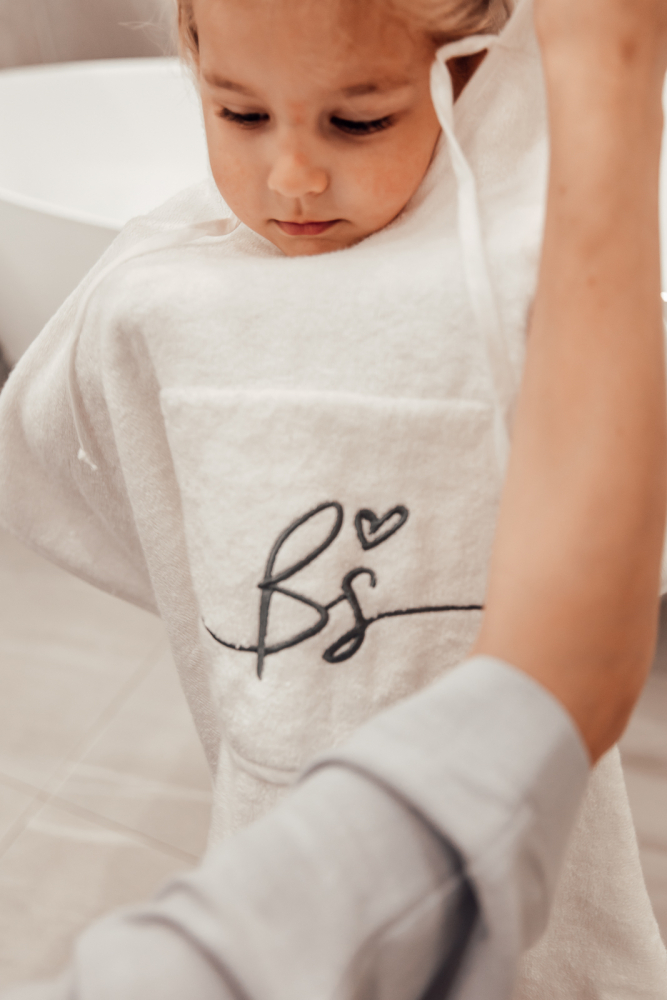 Prosop Bambus BabySteps Poncho Teddy