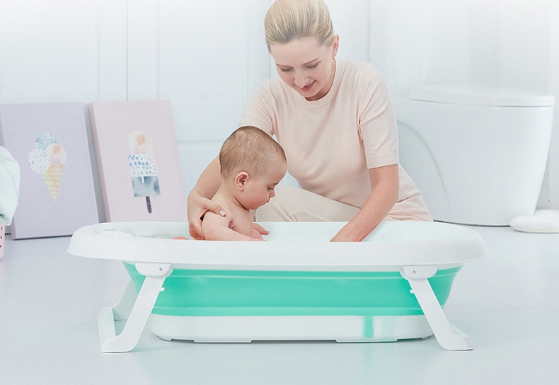 Cadita Little Mom Fold Pliabila cu Hamac - imagine 9