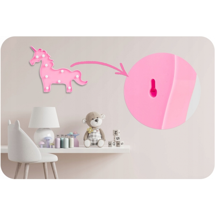 Lampa Veghe Unicorn Nukido Roz pentru Copii - imagine 3