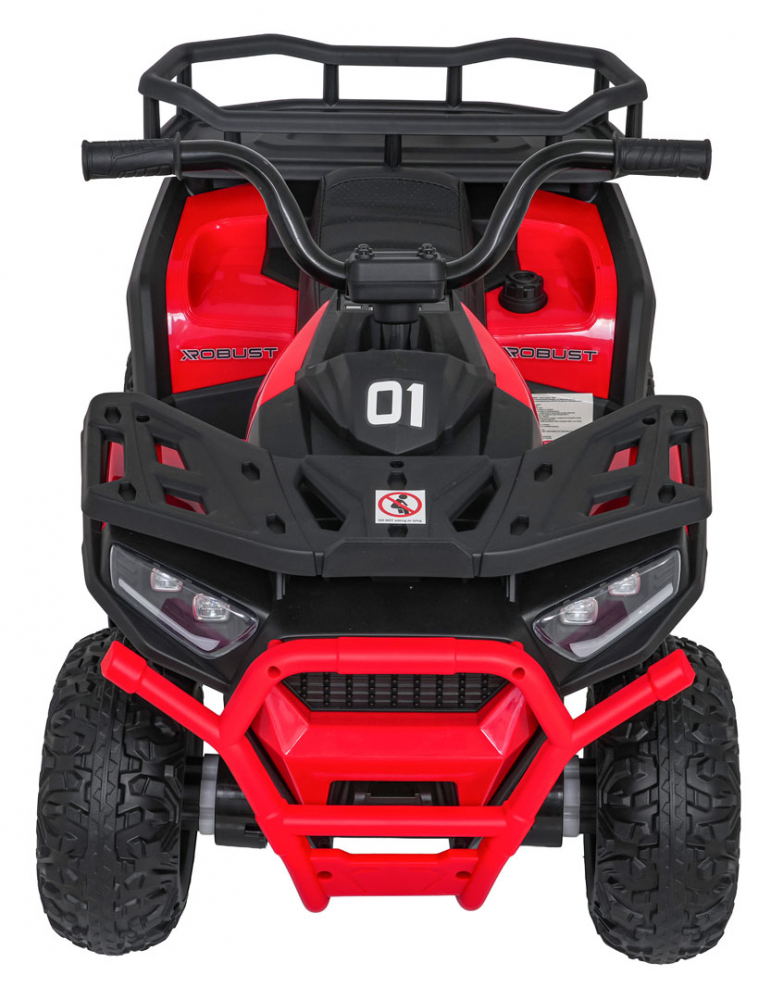ATV Electric Ramiz Robust Red pentru Copii - imagine 7