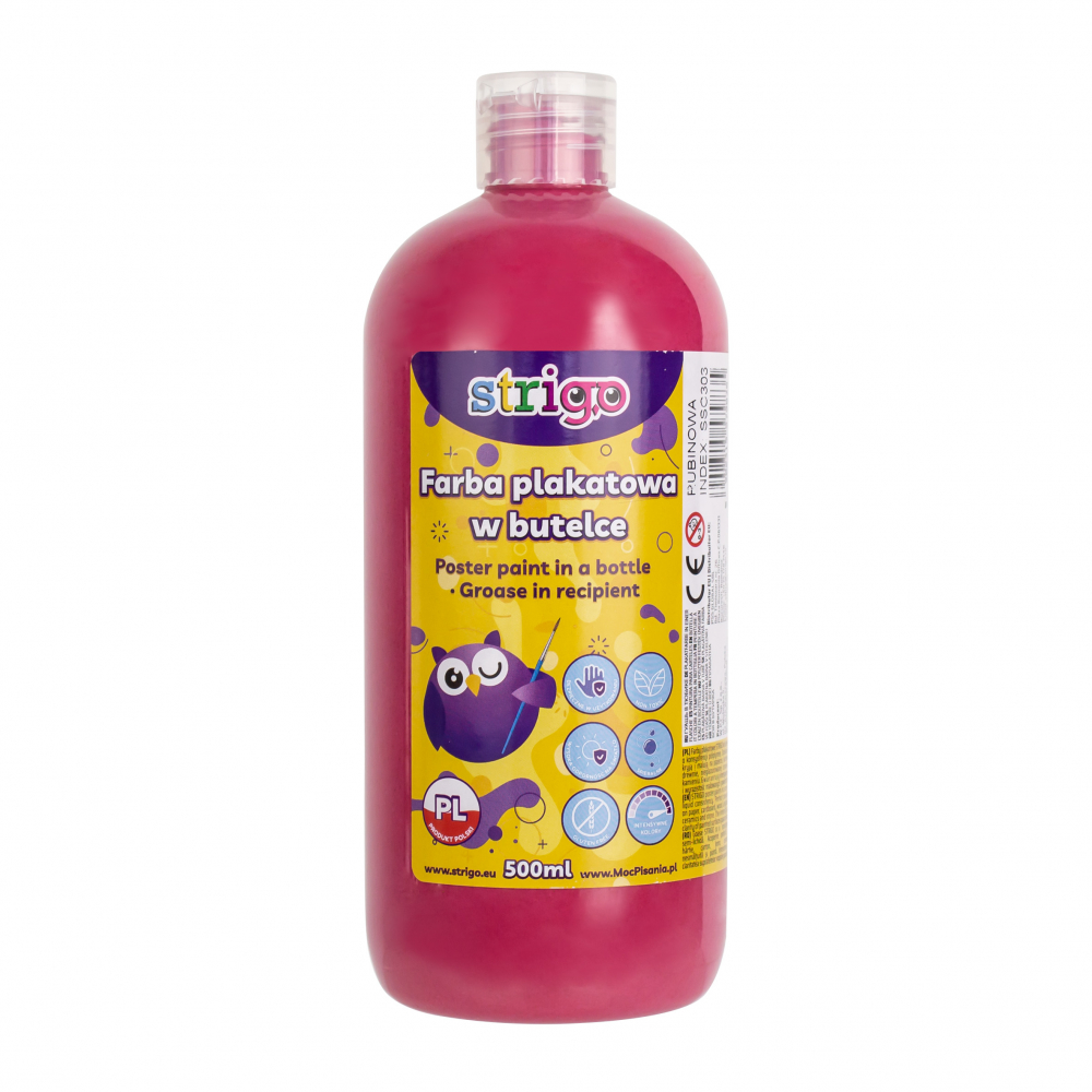 Guașă Strigo Rubin 500 ml | Culoare Intensă