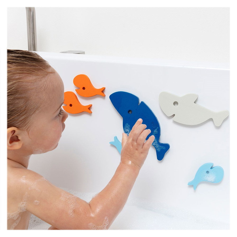 Puzzle Baie Rechinii Quut Toys - Joc Educativ Apă - imagine 2