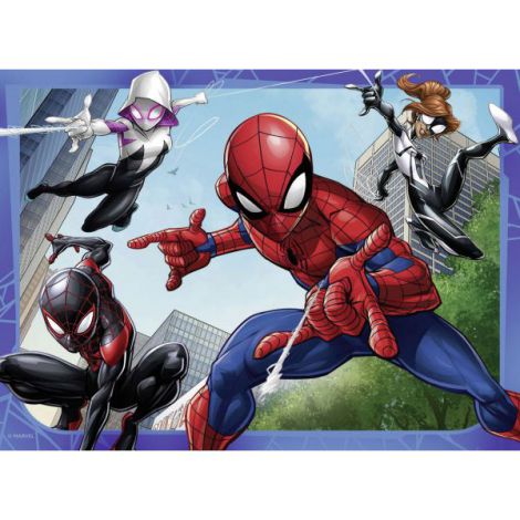 Puzzle Spiderman Ravensburger 12-24 piese - imagine 5