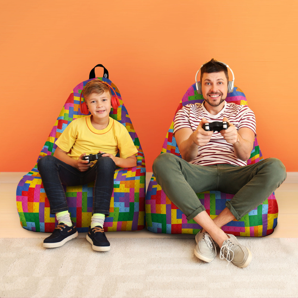Fotoliu Puf Chill XL Updeco - Relaxare Tetris - imagine 4