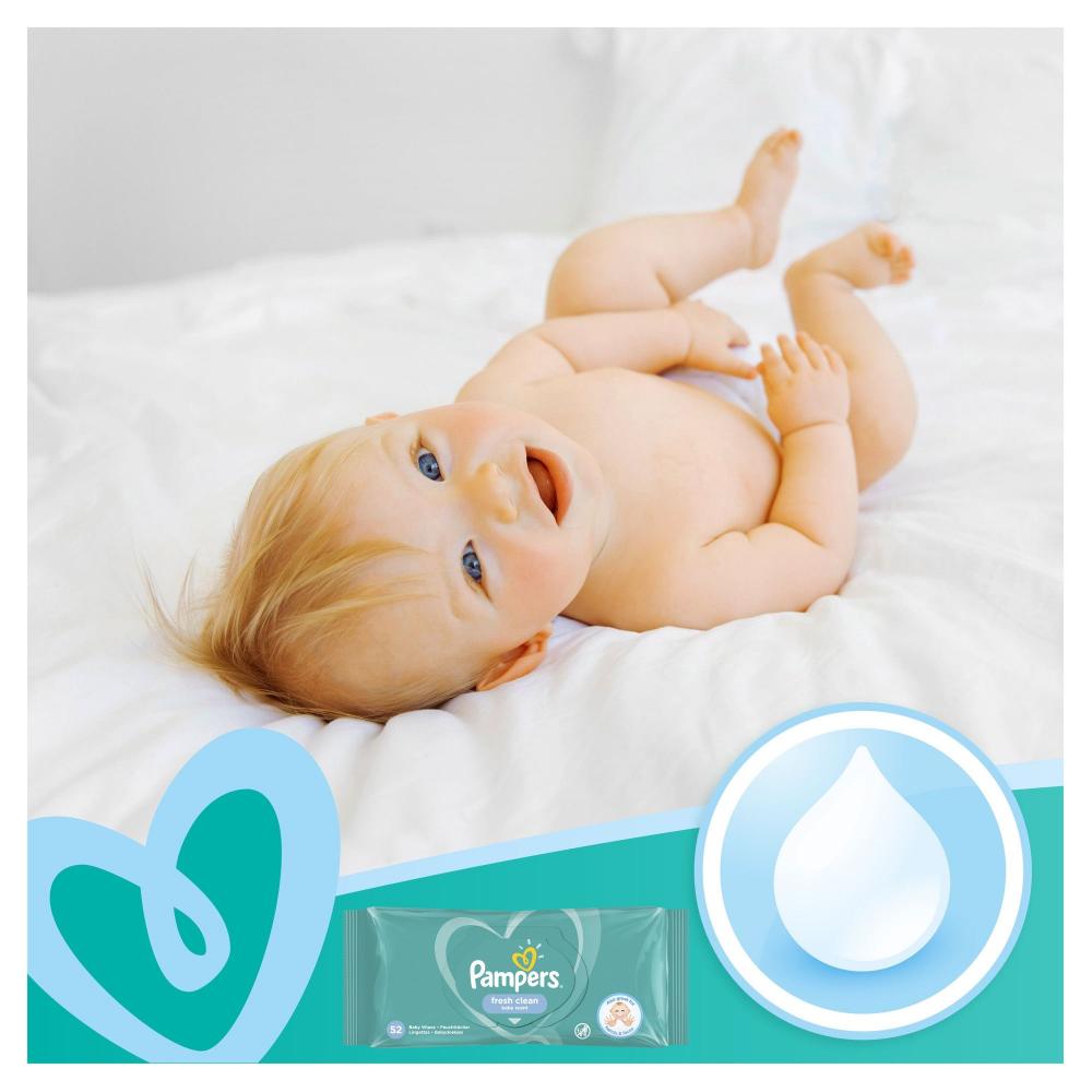 Pampers Fresh Clean - Servetele Umede 624 buc