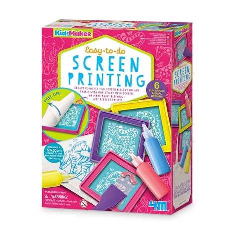 Kit Serigrafie 4M KidzMaker | Creează Haine Unice