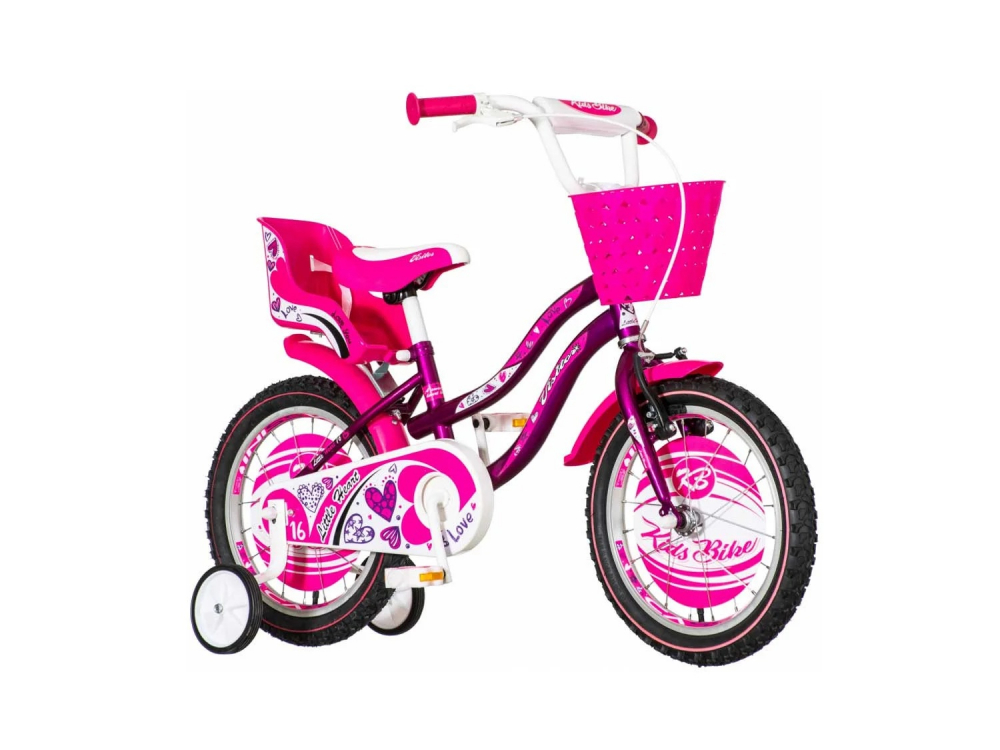 Bicicleta Visitor Little Heart 12" | Siguranță și Distracție - imagine 3