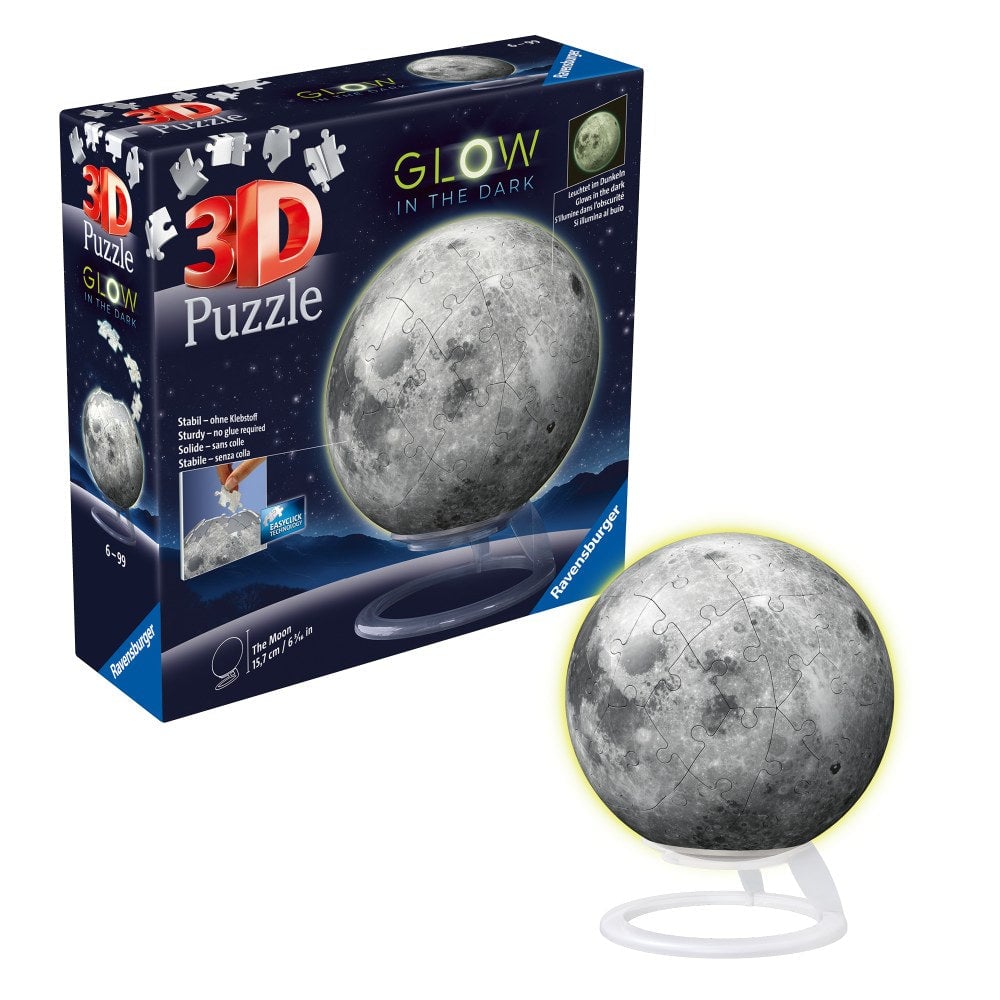 Puzzle 3D Luna Glowing Ravensburger