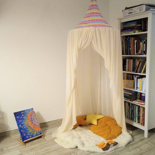Baldachin Tavan Curcubeu Ivory Joli Bebe - imagine 2