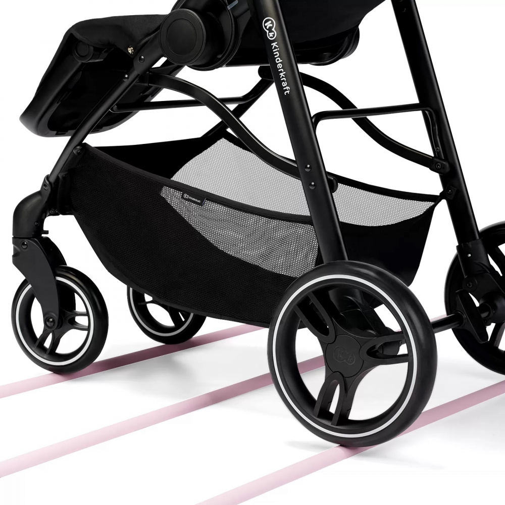 Carucior Kinderkraft Vesto Grey de la naștere - imagine 12