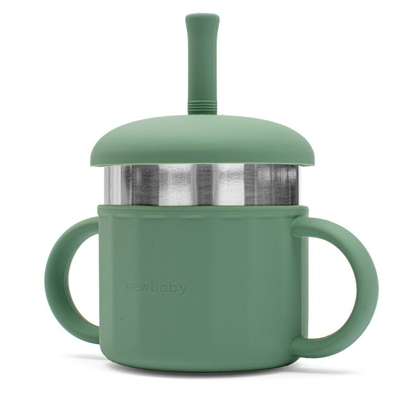 Canuta 2-in-1 New Baby Silicon Manere 0+ luni