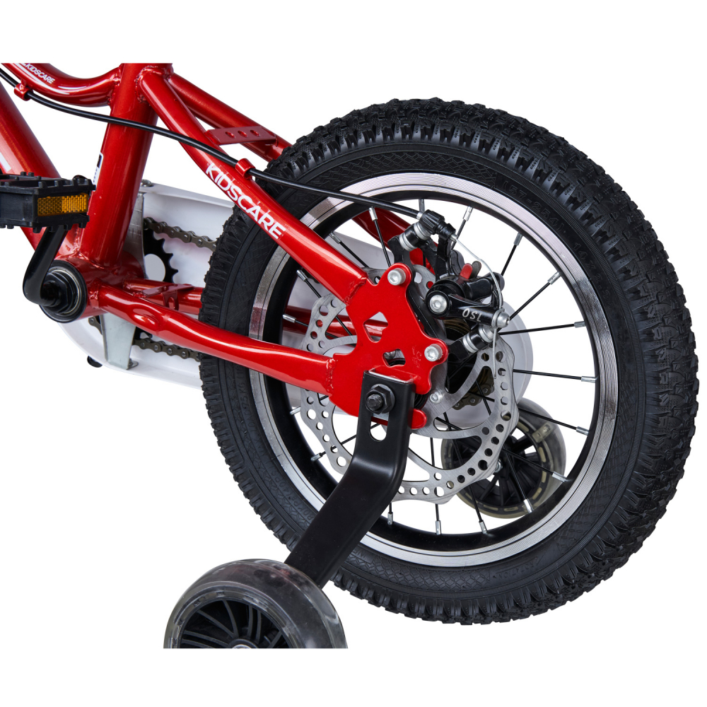 Bicicleta KidsCare 16 inch Rosu cu Roti Ajutatoare - imagine 3