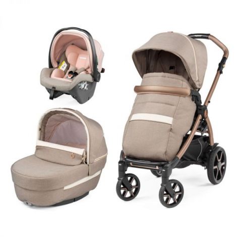 Carucior 3 in 1 Peg Perego Book Mon Amour - Siguranta si Eleganta