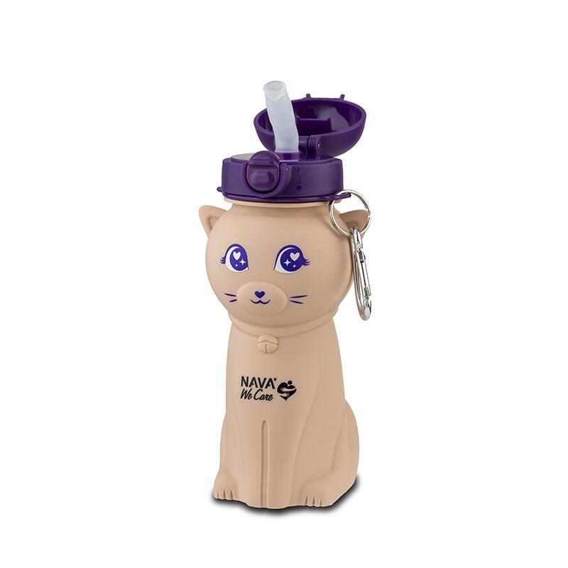 Sticlă Silicon Nava We Pisică 500ml - imagine 2