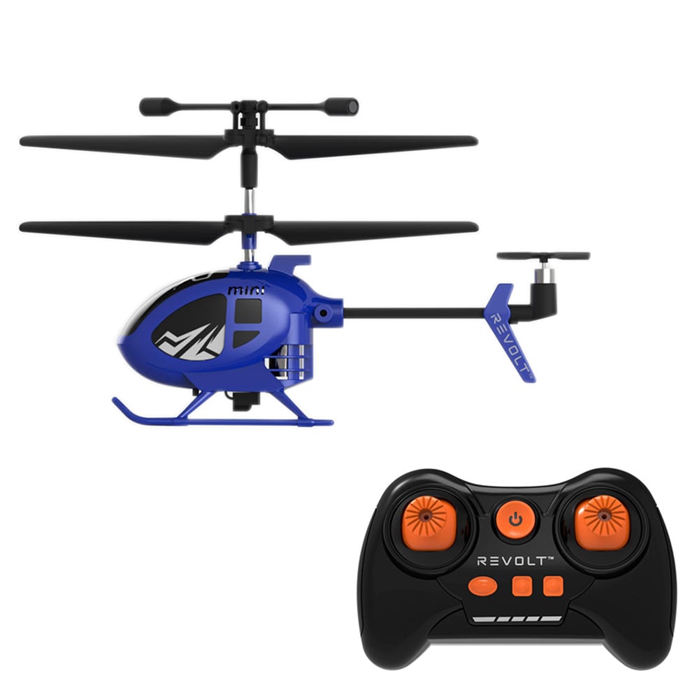 Mini Elicopter RC Revolt S100 Blue, 2.4 GHz
