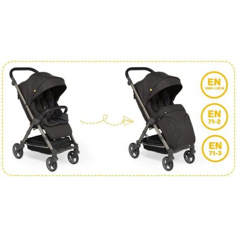 Skiddou Mell Onyx - Carucior ultracompact 7.5kg - imagine 8