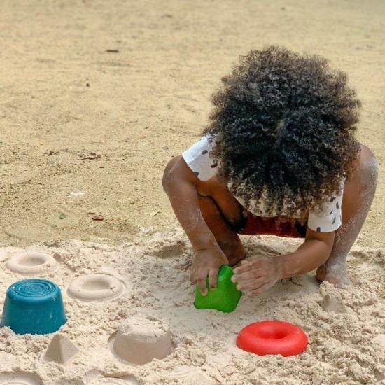Set Jucării Nisip Plan Toys | Creativitate din Lemn - imagine 5