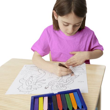 Set 10 creioane trunghiulare Melissa & Doug - imagine 4