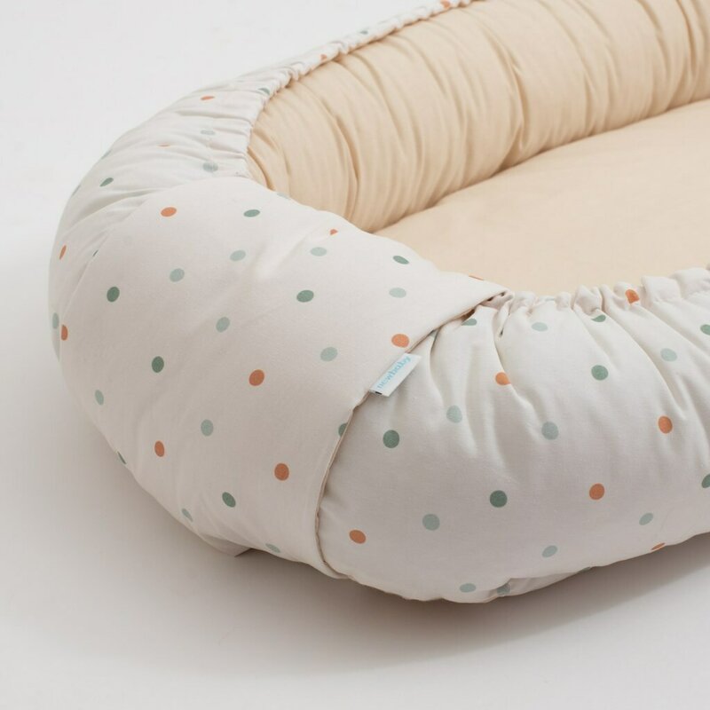 Cosulet Bebelus New Baby Baby Nest La Natura, 88x50 cm - imagine 2