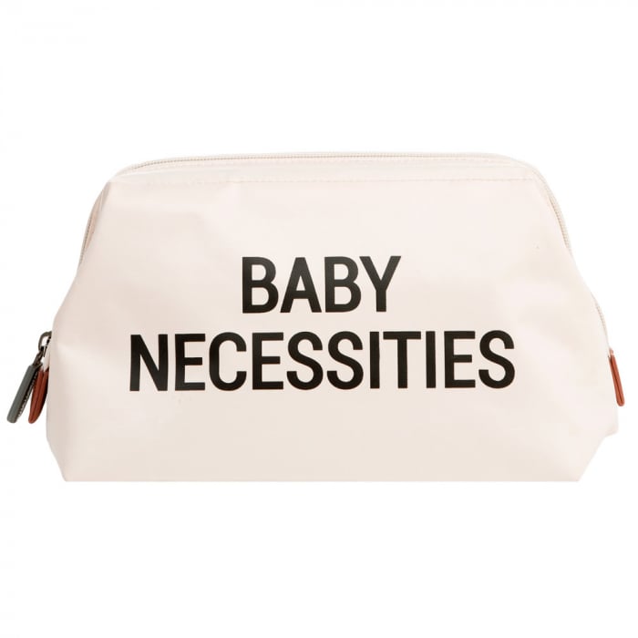 Geantă Toaletă Childhome Baby Necessities Alb