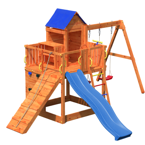 Fungoo Treehouse 7in1 - Loc de Joaca Lemn