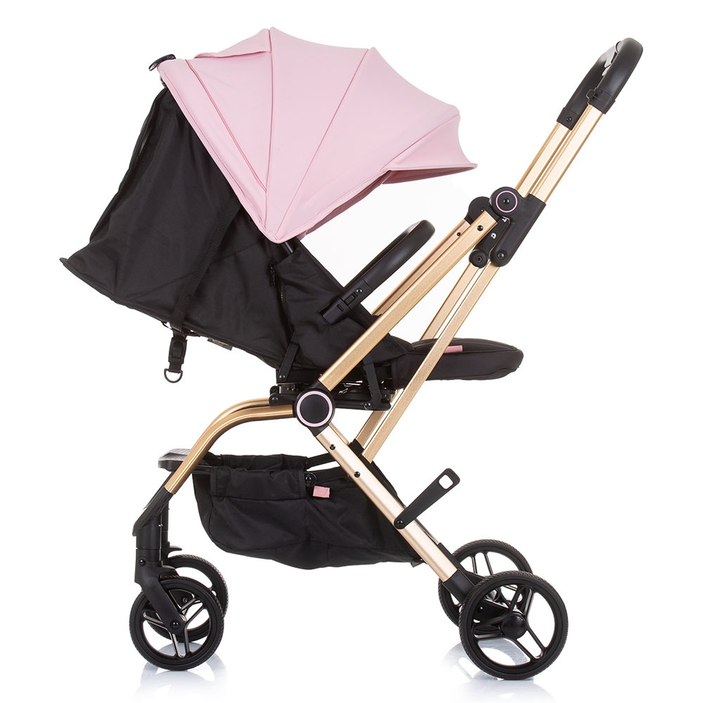 Carucior Chipolino Twister Rose Water, sezut rotativ - imagine 5