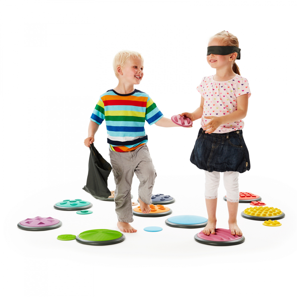 Gonge Set 20 Discuri Tactile - Dezvoltare Motorie - imagine 3