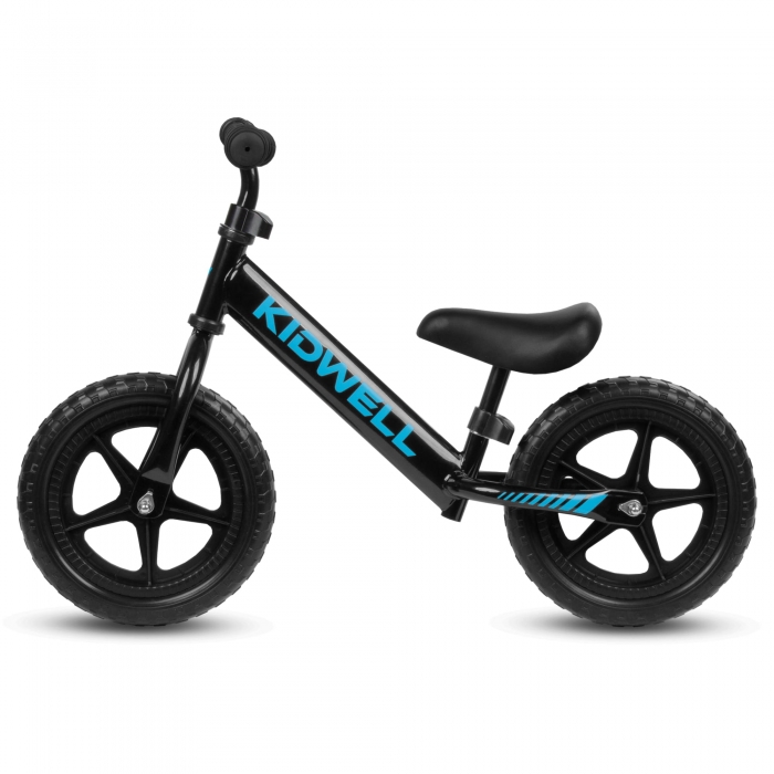 Bicicleta fără pedale Kidwell Rebel Black, 2.64 kg - imagine 2
