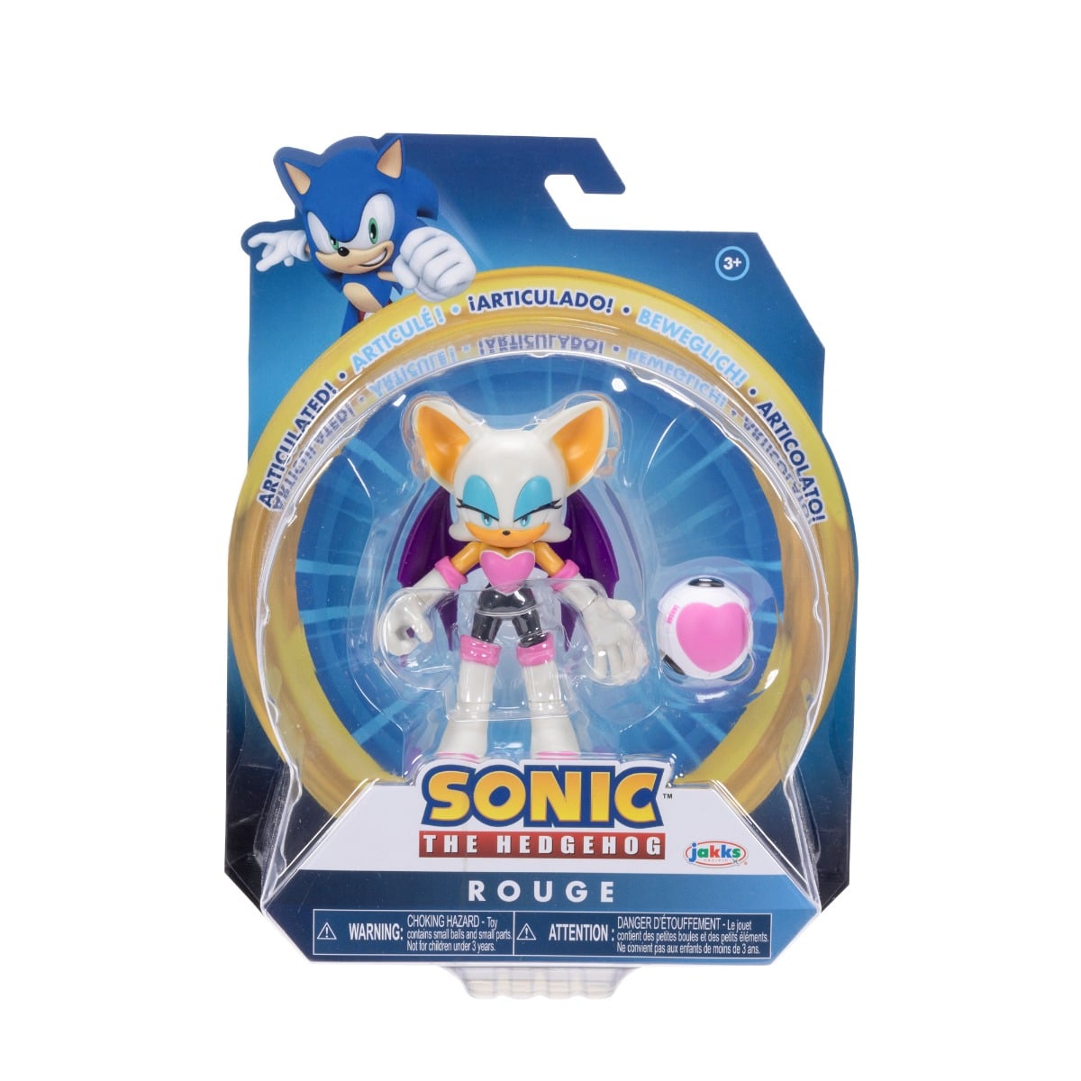 Figurina Rouge the Bat, 10 cm, Articulata
