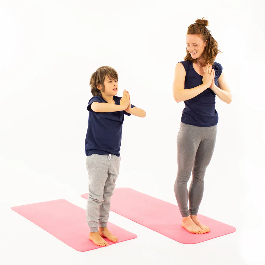 Set Yoga Mama și Copil Sun and Moon Roz | Soul Mates - imagine 4