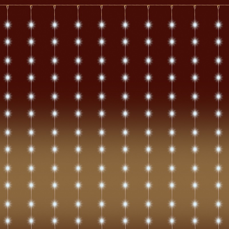 Perdea Lumini Exterior Home 2x2m, 400 LED-uri