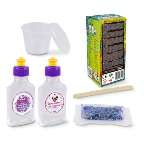 Set Slime Cameleon Tuban | DIY Schimbare Culoare - imagine 2