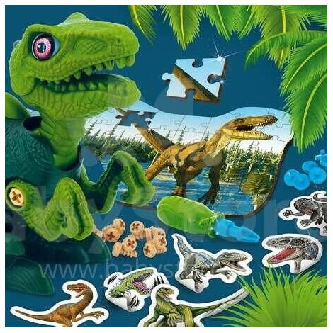 Lisciani Set STEM Velociraptor - Jucarie Constructie - imagine 2