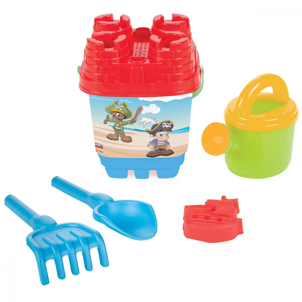 Set Mini Castle Red Pilsan | Jucarii Nisip
