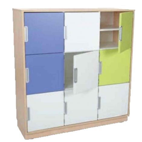 Set Mobilier Grădiniță Quadro 38 Alb | Moje Bambino - imagine 2