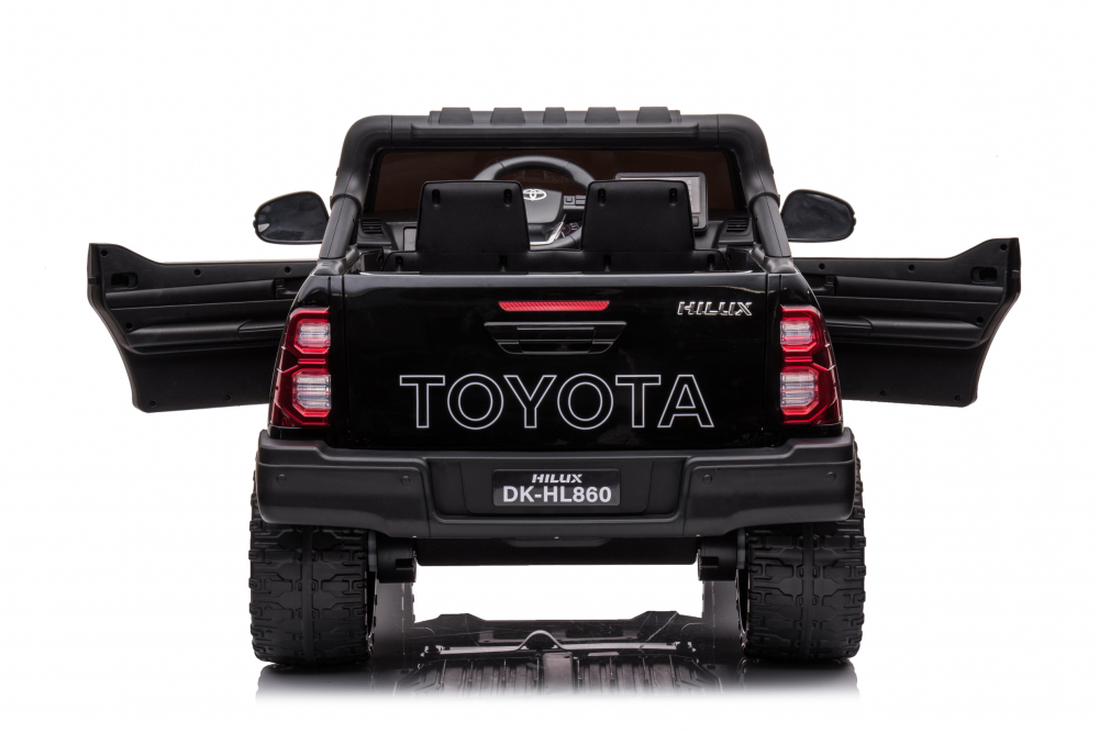 Masinuta Electrica Toyota Hilux 12V, Negru - imagine 3
