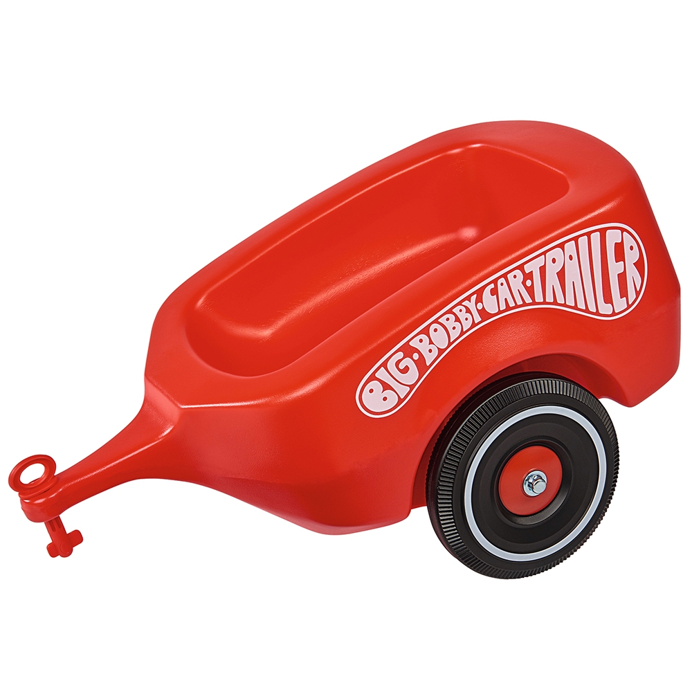 Remorca Big Bobby Car rosie - Accesoriu esențial joacă - imagine 4