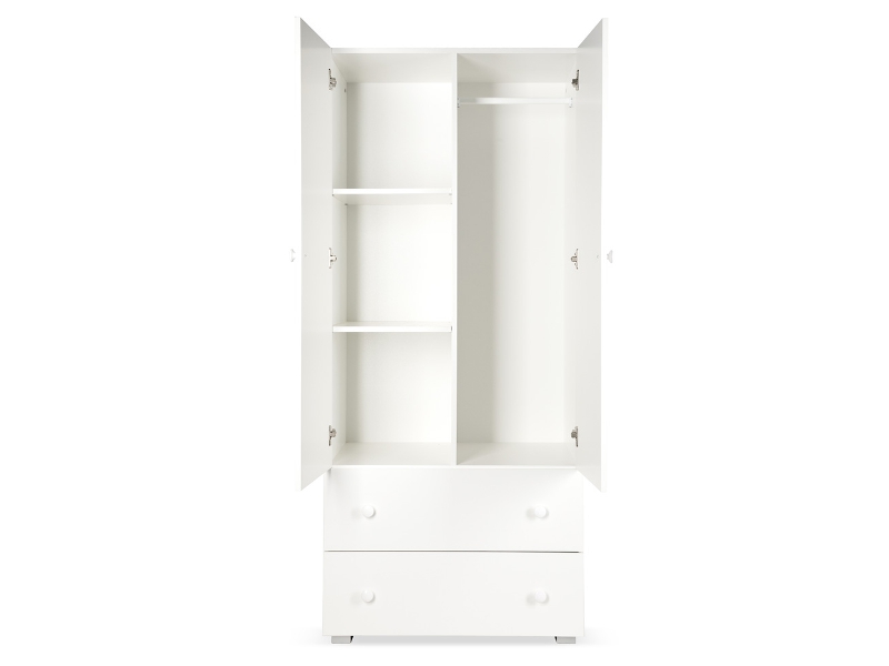 Set Mobilier Bebe Klups Paula Alb, Patut si Comoda