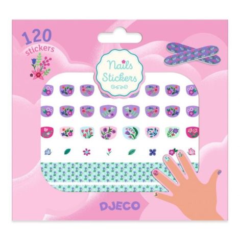 Stickere Unghii Flori Djeco | Manichiură Fără Ojă