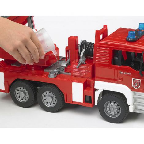Bruder Camion Pompieri MAN TGA cu Scară și Apă - imagine 4
